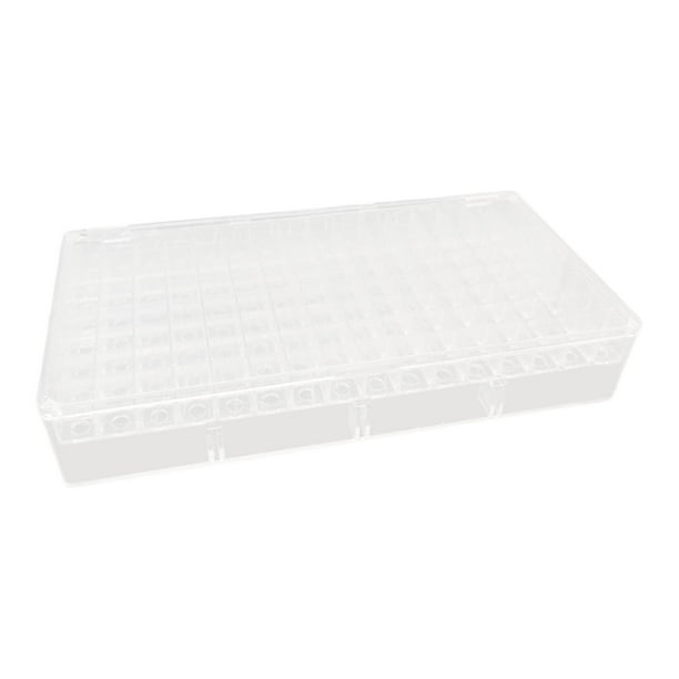 1/64 Caja de almacenamiento de rueda de automóvil modelo transparente para niños Collectores de adultos Cuadrícula de 64