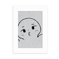 thumbnail image 1 of Faneca negro patron de . Marco de Fotos de escritorio imagen Blanco Pintura arte 5x7 pulgadas, 1 of 4