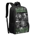 thumbnail image 2 of Tool Music Backpack Shoulders Daypack Student School Bag Satchel Bookbag Outdoor Casual Laptop Rucksack Knapsack 17 inch, 2 of 6