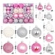 thumbnail image 5 of Hot6sl Liquidación de Ahorros de Verano 100 Bolas Navideñas de Color, 3-6 Cm, Bolas de Esqueleto Mate, Juego de Decoraciones Navideñas, 5 of 6