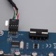 thumbnail image 3 of 4 Concentrador De Bahía De Expansión Del Panel Frontal USB 2.0 A Cable De Cabecera De Placa Base De 9 Pines Soledad Panel frontal USB de la caja de hierro, 3 of 10