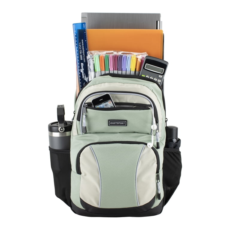 Eastsport Unisex 18.5" Vision Sport Backpack, Seagrass photo 3