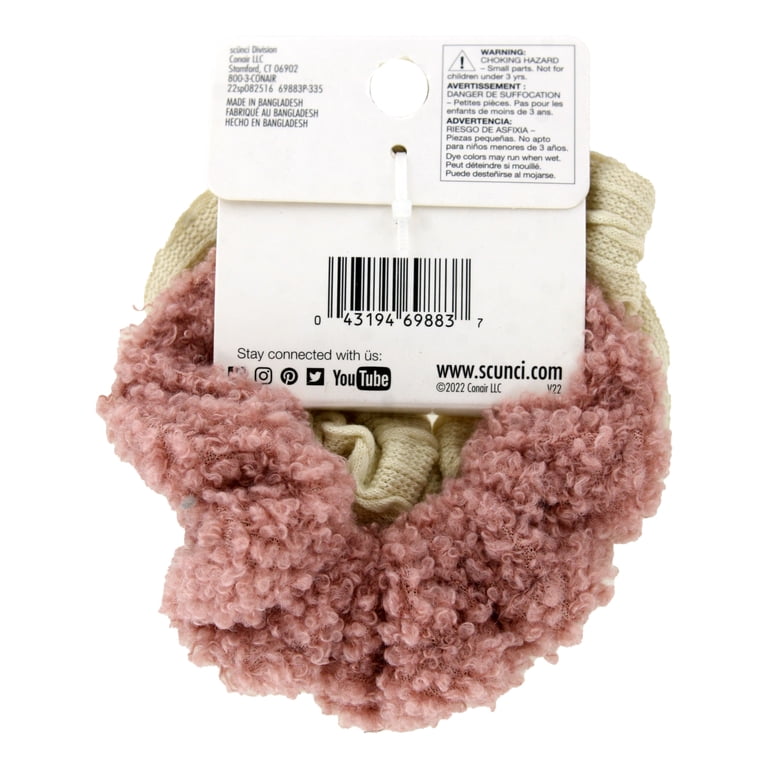 20 Scunci the original scrunchie The Original Hair Scrunchies, Assorted, 5 Amazon.com : Scunci by Conair The Original Scrunchie Hair  main image 2
