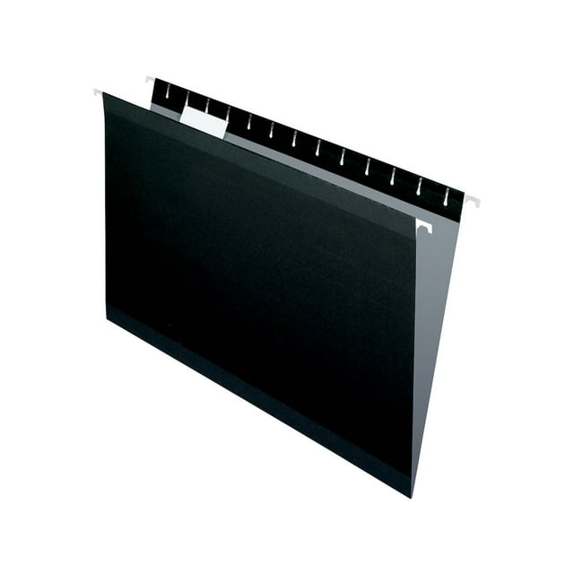 Fólder Colgante Pendaflex Tamaño Oficio Color Negro 4153 1/5 BLA c/25pz