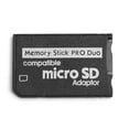 thumbnail image 1 of Adaptateur, -sd/-sdhc Carte Tf vers Memory Stick Ms Pro Duo Carte pour Adaptateur de Carte Psp, 1 of 5
