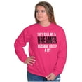 thumbnail image 3 of They Call Me A Dreamer Sleep A Lot Unisex Plus Fleece Graphic Sweatshirt Brisco Brands 5X, 3 of 5