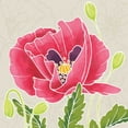thumbnail image 2 of DeNeige, Elyse 12x12 Gold Ornate Wood Framed with Double Matting Museum Art Print Titled - Sunshine Poppies II, 2 of 4