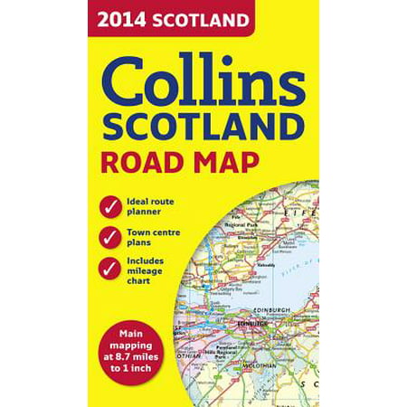 2014 Collins Scotland Road Map