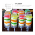 thumbnail image 6 of 40Pcs Food Pusher Round Shaped Push-Pops Cake Cup with Lid Cake Push Pops Containers Cakepop Round Plastic Container, 6 of 8
