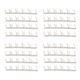 thumbnail image 1 of Organizador de Cocina Rack 16 Tiras Clips de Especias para Puerta de Gabinete para 80 Tarros de Especias en Total Sunnimix tenedor del estante de la especia de la pinza, 1 of 8