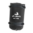 thumbnail image 4 of Bolsa de lona impermeable de gran capacidad para cuadro de motocicleta, para hombres y mujeres, bolsa trasera para asiento de motocicleta, para viajes negro 40L, 4 of 8