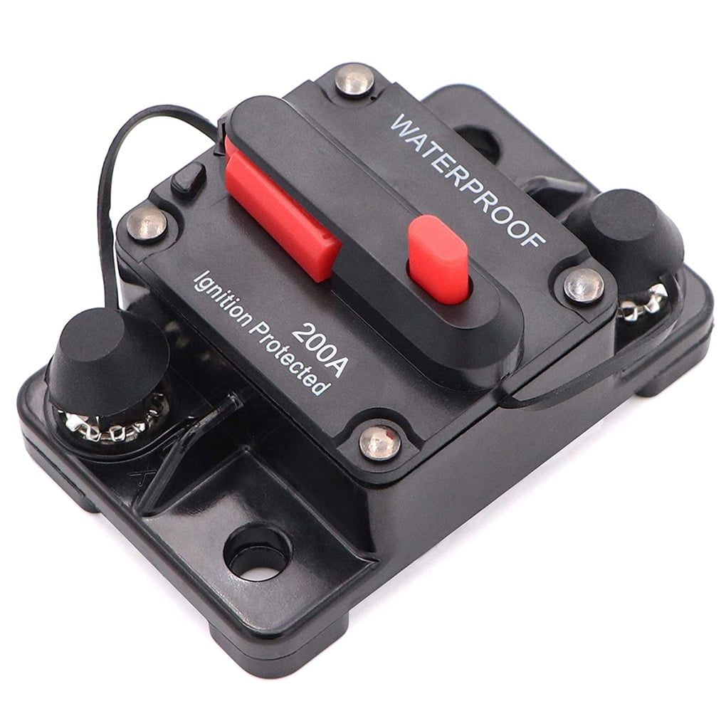 200A Circuit Breaker Trolling Motor Breaker 12V - 48V with Manual Reset ...