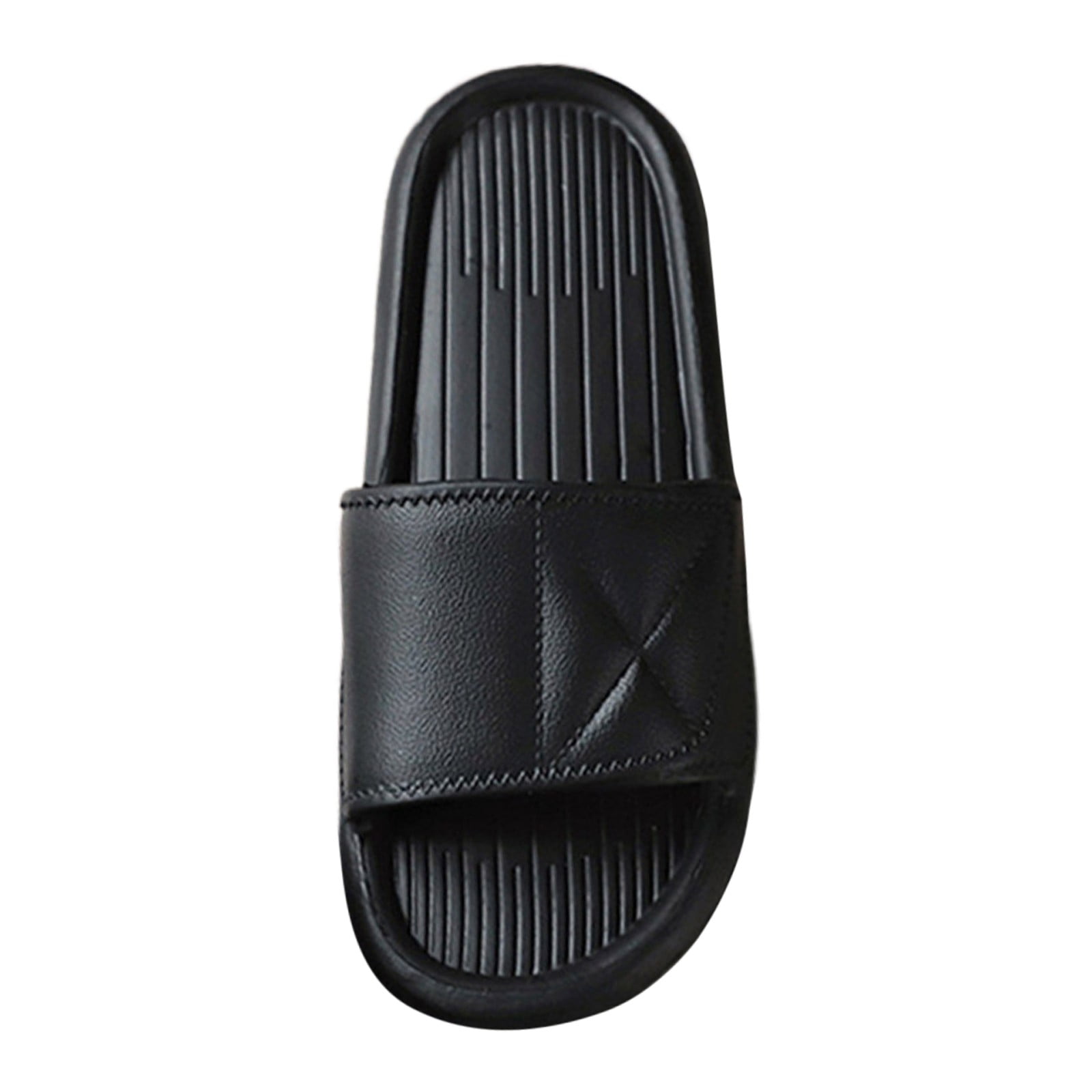 B91xZ Mens Slip On Sandal Shoe Summer Open Toe Slide Sandals