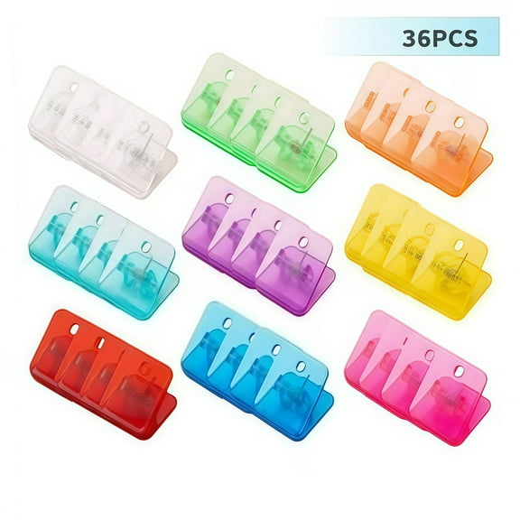 Versatile Mini Clips Collection of 36 Stylish Small Clips for Crafting