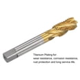 thumbnail image 4 of Unique Bargains M16 x 2 High Speed Steel Machine 4 Spiral Flutes Thread Tap Titanium Plated, 4 of 6