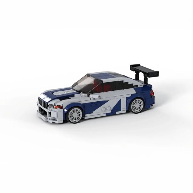 418 Uds. MOC campeón de velocidad ciudad marca coche deportivo modelo tecnología de bloques de construcción coche de carreras DIY juguete para regalo creativo para niños