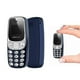 thumbnail image 1 of Mini Mobile Phone, Bm10 Dual Sim, Smallest Phone - Dark Blue, 1 of 4