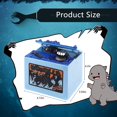 thumbnail image 5 of Caja De Monedas De Robo Electrónico Hucha, Juguete De Banco De Dinosaurio Monstruo, Banco De Dinero En Movimiento Musical Regalo De Anime para Niños Niñas Niños, 5 of 5