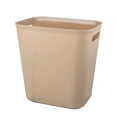 thumbnail image 1 of Bote de basura UUJOLY de plástico de 13 l/3.5 galones para baño, cocina, 1 of 6