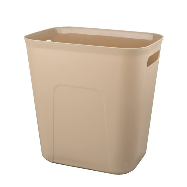 Bote de basura UUJOLY de plástico de 13 l/3.5 galones para baño, cocina