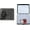 Gunmetal, variant on Set of 2 Metal-Plated Weekly (7-Day) Pill Box Case & Portable Medicine Organizer (Antique Brass Victorian)
