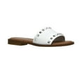 thumbnail image 1 of CUSHIONAIRE Women's Tyler Studded Slide Sandal +Memory Foam, Wide Widths Available, 1 of 5