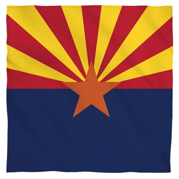 - Arizona Flag - Bandana - 22" x 22"