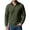 01 Army Green, variant on Awdenio Men Clothing Quarter Pullover Sweaters Casual Stand Collar Sweatshirt Long Sleeve, Business Dress
