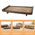 thumbnail image 3 of Miangastore Rectangle Tea Tray Coffee Snack Food Plate Food Serving Tray for Restaurant Cafe, 3 of 9