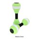 thumbnail image 4 of Naiovety Mancuernas de entrenamiento acuático 2 unids/set con tracción de resistencia para resultados mejorados ligeros Deportes acuáticos Matcha verde+2uds, 4 of 6