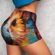 thumbnail image 4 of Fotbe Oil Painting Colorful Hamster Shorts Sin Costuras – Shorts Deportivos de Cintura Alta para Mujer, Elásticos para Gimnasio, Yoga, Running o Ciclismo-Large, 4 of 8