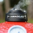 thumbnail image 6 of Kamado Joe Joe Jr. 13.5 in. Portable Charcoal Grill in Red with Cast Iron Cart, Heat Deflectors and Ash Tool, 6 of 11