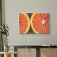 thumbnail image 2 of wall26 Canvas Print Wall Art Close Up Juicy Ruby Red Grapefruit Fruit Food Photography Realism Chic Scenic Colorful Multicolor Ultra for Living Room, Bedroom, Office - 24&quot;x36&quot;, 2 of 5