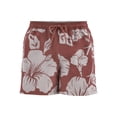 thumbnail image 3 of No Boundaries Men's & Big Men's Elastic Waist Swim Trunks, 6" Inseam, Size S-5XL, 3 of 5