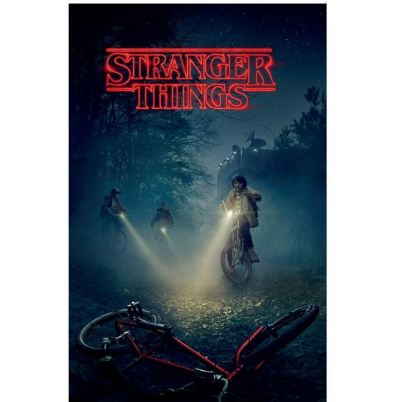 Netflix Stranger Things - Bikes Wall Poster, 22.375" x 34"