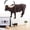Brown, variant on Homesteed Lifelike Water Buffalo Model Wild Animal Figurines Realistic Bison Toy Animals Desktop Ornament for Home Living Room Study Decor