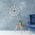thumbnail image 3 of Sorbus 16" Quartz European Indoor Oversized Wall Clock, Easy To See Roman Numerals, 3 of 7