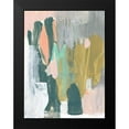 thumbnail image 2 of Goldberger, Jennifer 15x18 Black Modern Framed Museum Art Print Titled - Brushed Optimism I, 2 of 5