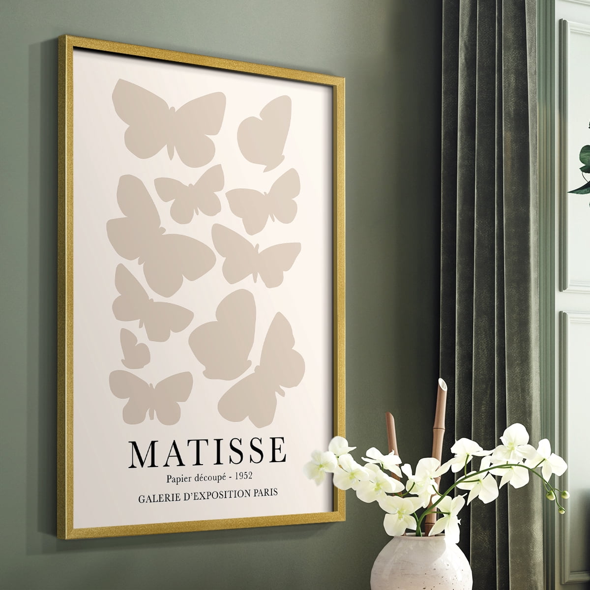 Matisse CCXII in Solid Wood 8 x 10 Framed Print