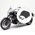 thumbnail image 4 of Protector de parabrisas de motocicleta kusrkot modificado negro, 4 of 8