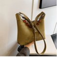 thumbnail image 2 of Nuevo bolso de hombro grande con cremallera de PU para mujer, de moda, de alta calidad, portátil, urbano, de gran venta, bolso cruzado de color sólido, 2024, 2 of 5