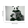 thumbnail image 3 of FCXZI Panda Costume Wall Tapestry Art 100% Polyester Decorative Hanging 40*30in, 3 of 6
