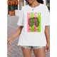 thumbnail image 1 of It's The Pink and Green For Me HBCU Afro T-Shirt, 1 of 6