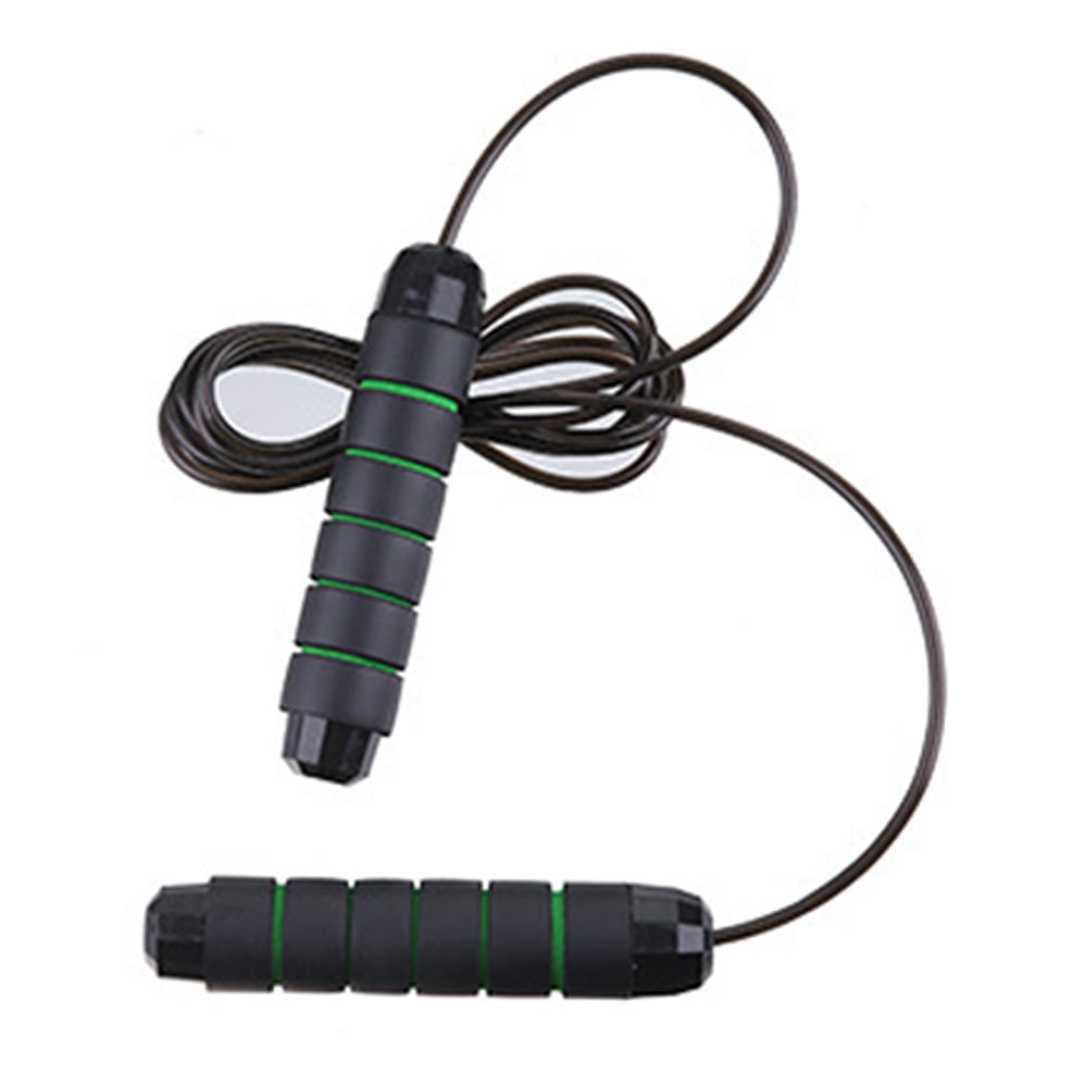 Skipping Rope with Ball Bearings Rapid Speed Jump Rope Cable and Memory ...