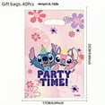 thumbnail image 4 of 40Pcs Stich Anime Experiment 626 Cartoon Party Favor Gift Bags with Handle - Kids Birthday Goodie Bags for Candy, Themed Party Decorations Supplies, 4 of 4