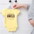 thumbnail image 5 of You Mess With My Uncle Romper Boys or Girls Infant Baby Brisco Brands NB, 5 of 6