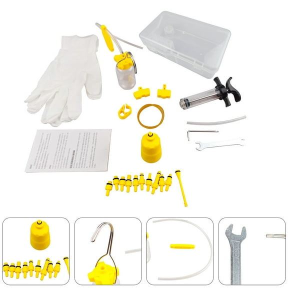 Raindrops Brake Bleeder Mountain Bike Maintenance Tool Plastic 1 Set