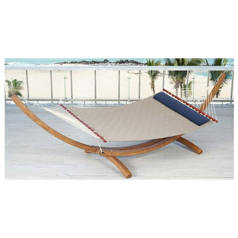 RST Brands Portofino Comfort Fabric Modern Hammock Set Indigo Walmart