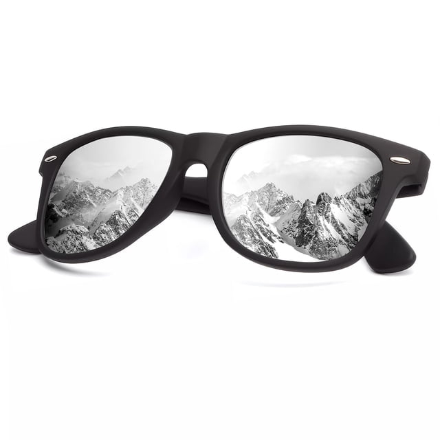 Gafas de Sol KALIYADI con Acabado Mate y Lentes Polarizadas con Espejo de Color