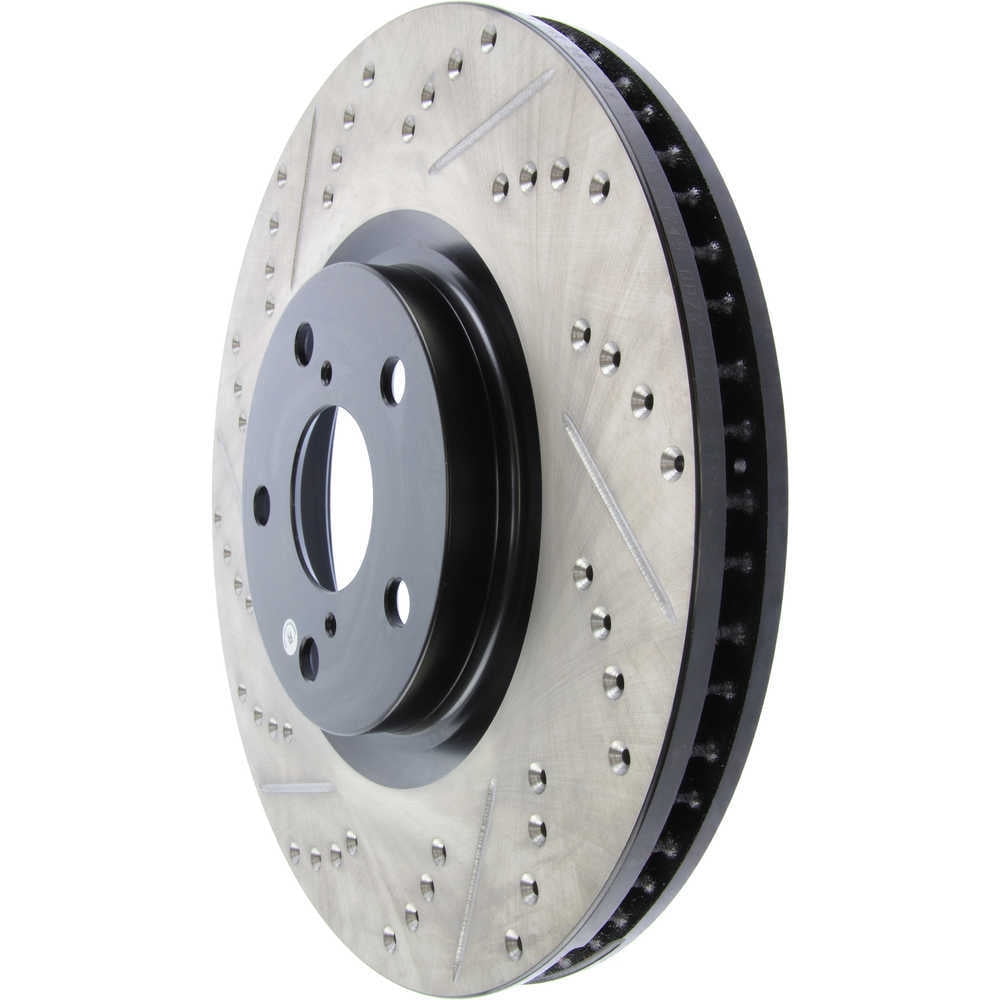 StopTech 5/93-98 Toyota Supra Turbo Right Front Slotted & Drilled Rotor Fits select: 1994-1996 TOYOTA SUPRA SPORT ROOF, 1997 TOYOTA SUPRA SPORT ROOF LIMITED